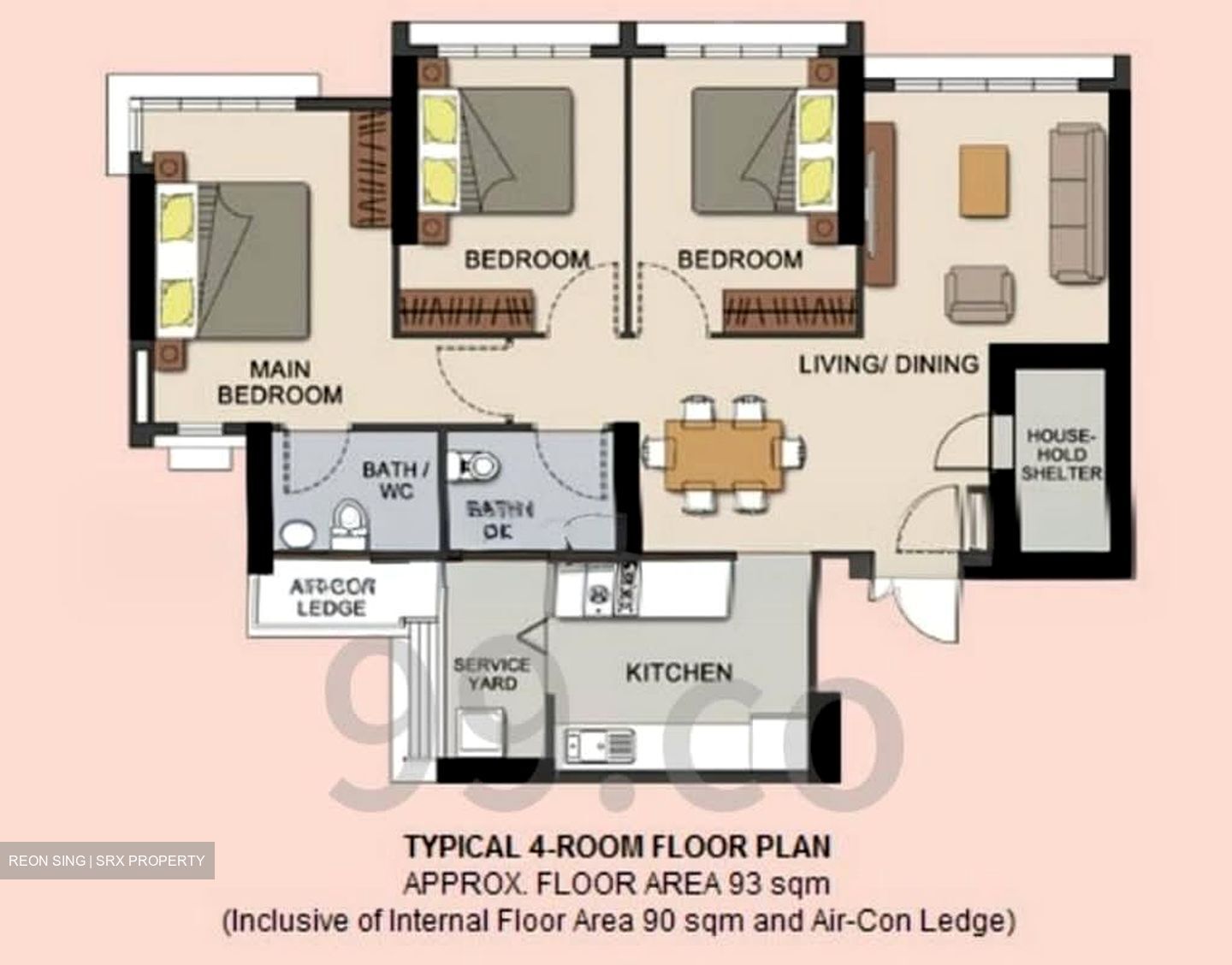 Blk 208A Clementi Gateway (Clementi), HDB 4 Rooms #551609761
